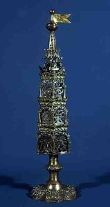 Spice Box, Berlin, ca. 1700 (sølv) av German School